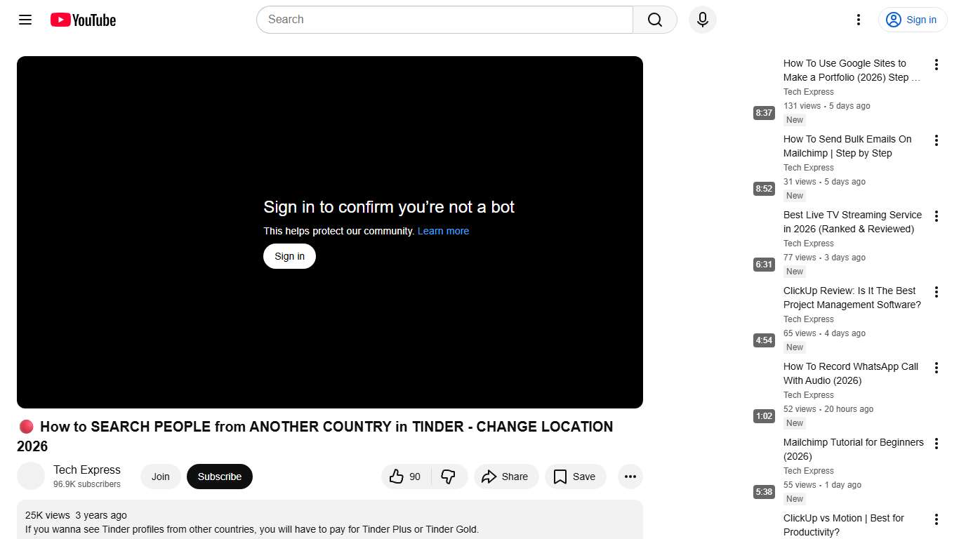 🔴 How to SEARCH PEOPLE from ANOTHER COUNTRY in TINDER - CHANGE LOCATION 2026 - YouTube